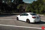 Lexus IS F on Vossen Wheels (HF-1) 2019 года